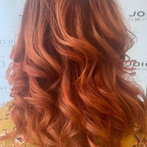 copper peach hair