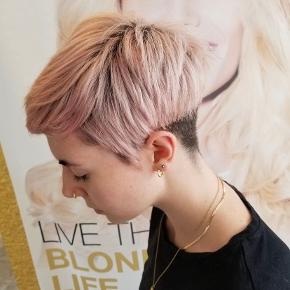 pink pixie cut